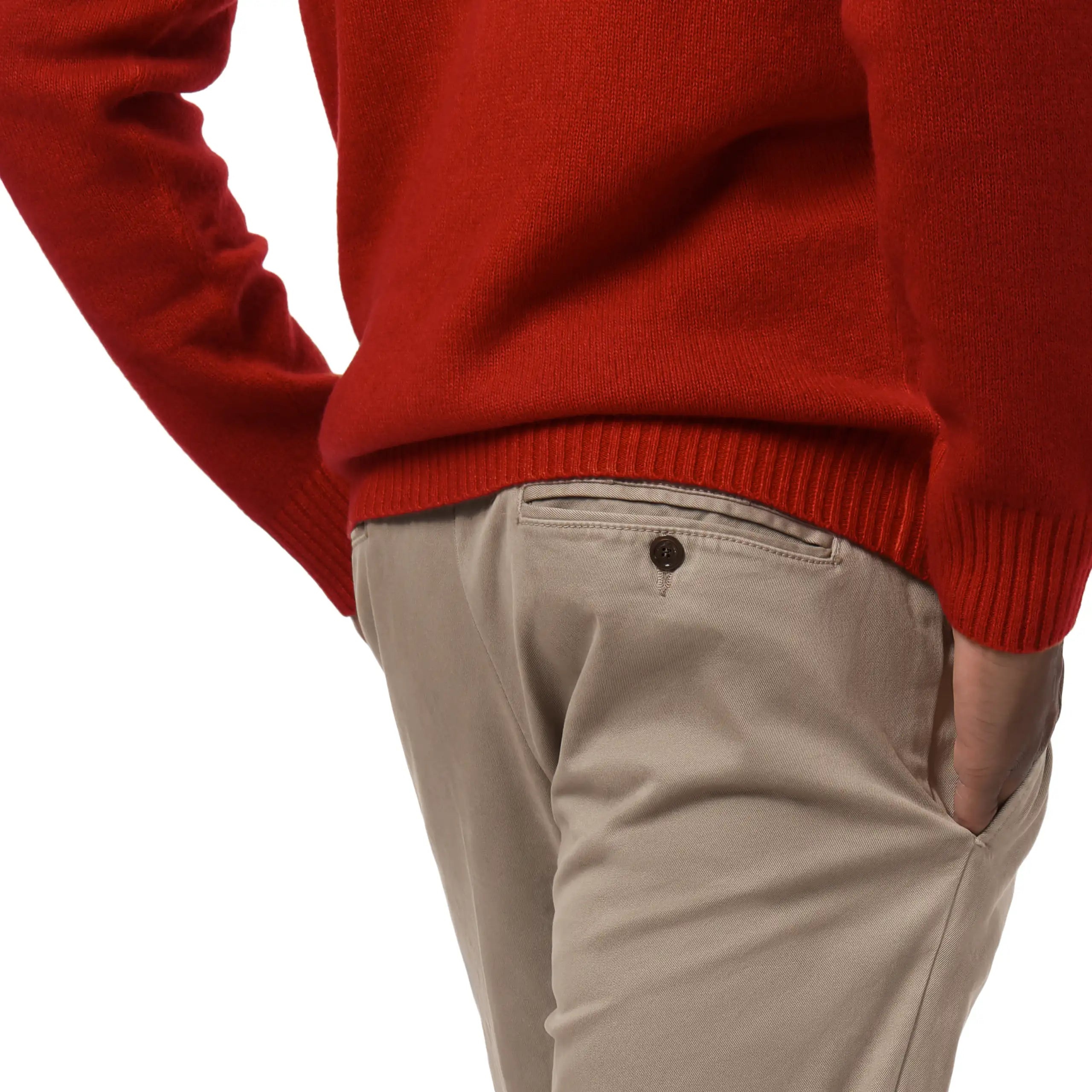 Cashmere-Blend Rollneck Sweater