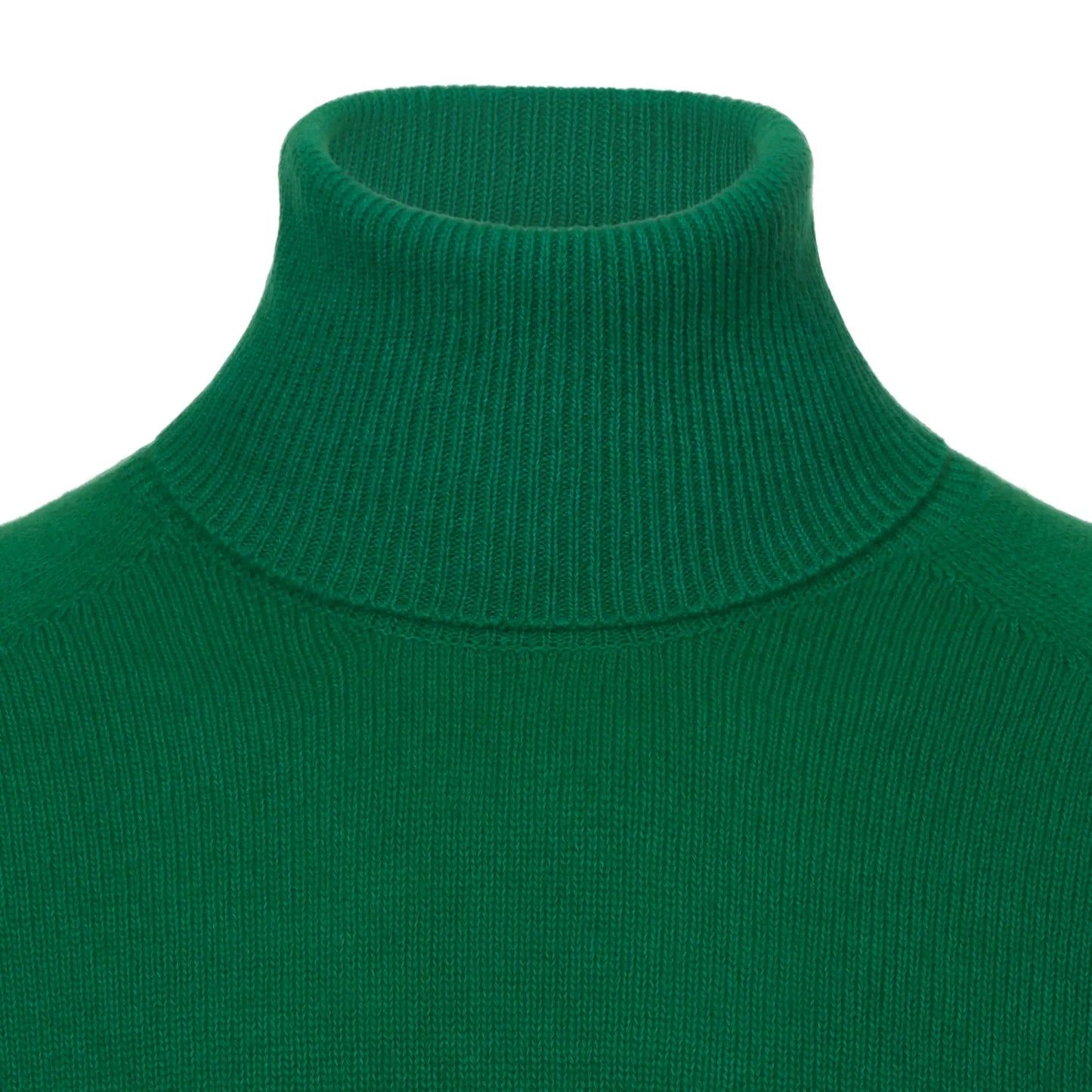 Turtleneck Cashmere Forest Green Sweater