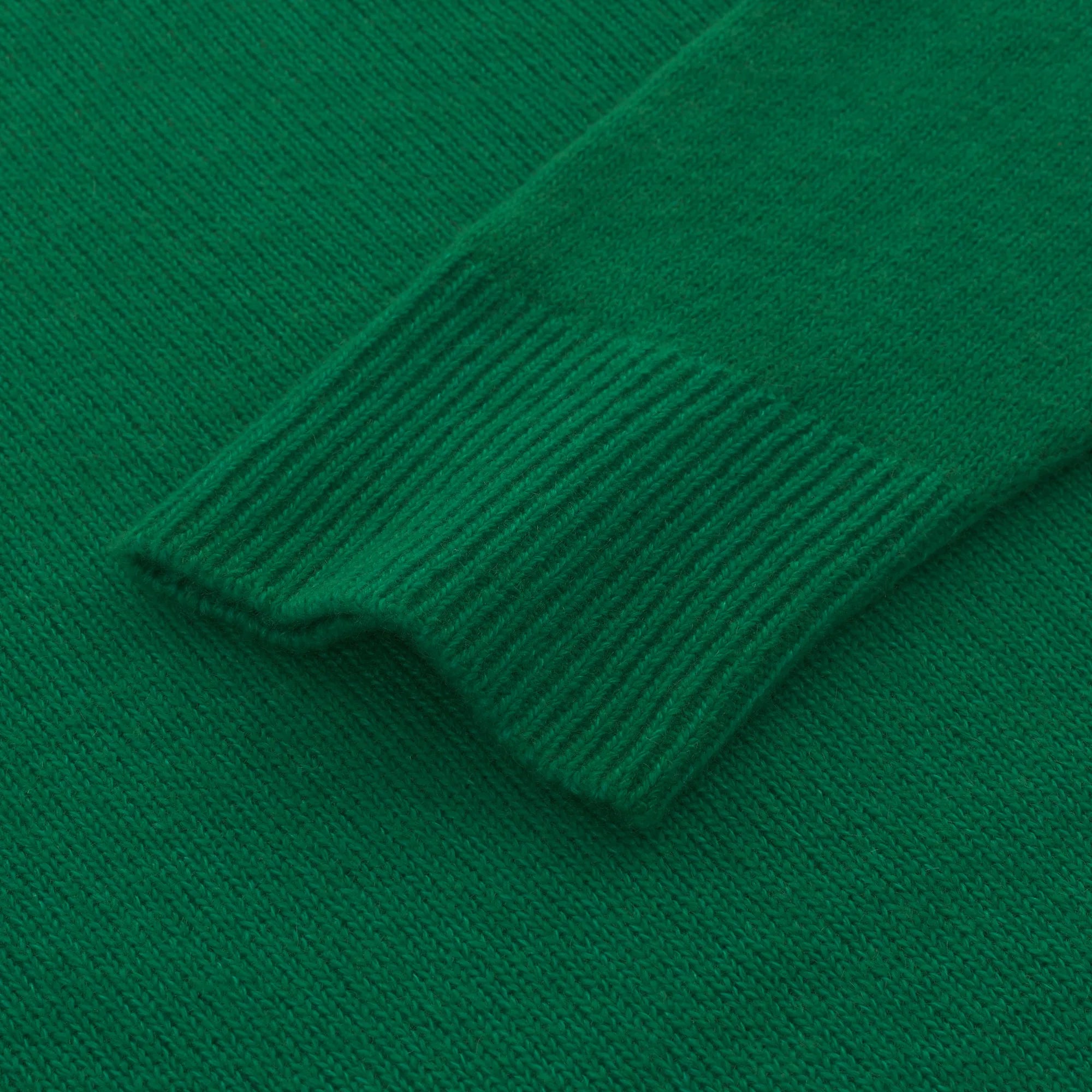 Turtleneck Cashmere Forest Green Sweater
