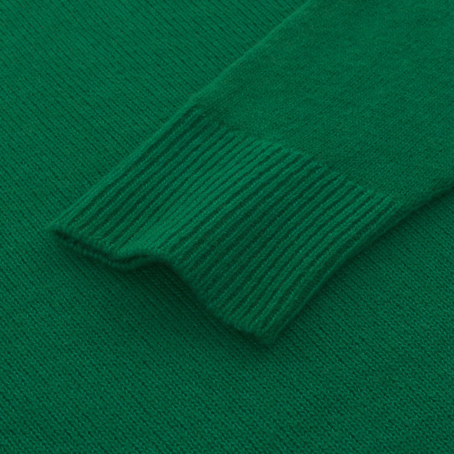 Turtleneck Cashmere Forest Green Sweater