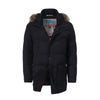 Kired Wool and Cashmere-Blend Down Parka with Fur Trimmed Hood - SARTALE